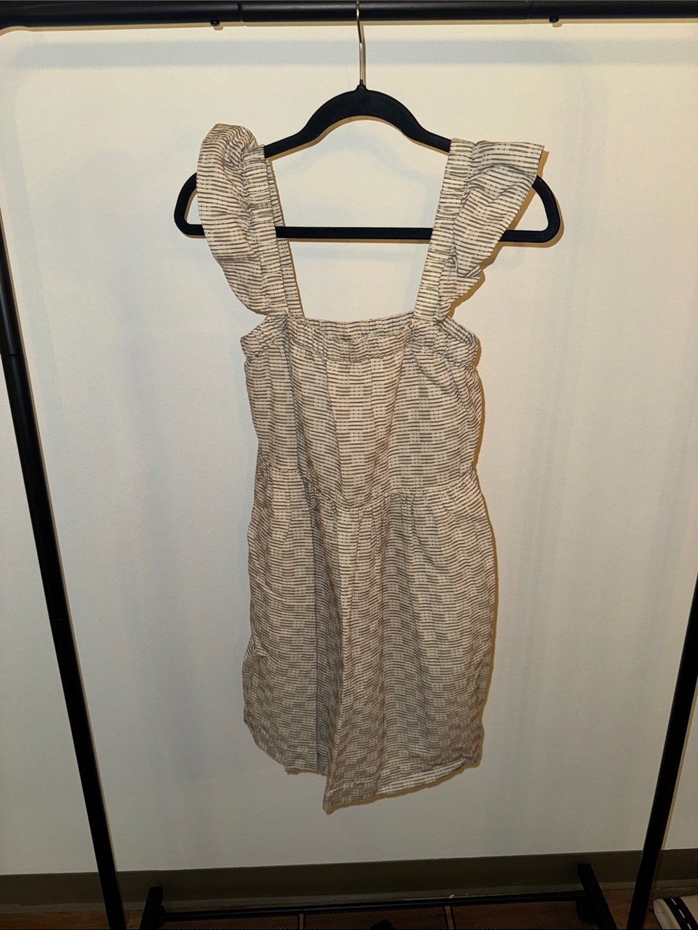 Madewell Ruffle Strap Dress